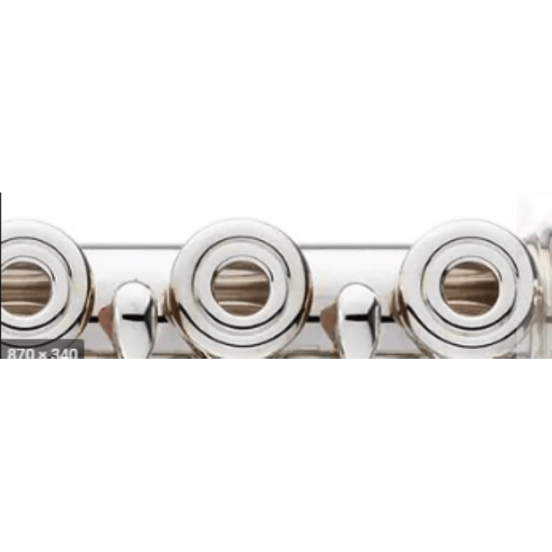 Floret FL202S Flauto Traverso Argentato Fori Aperti