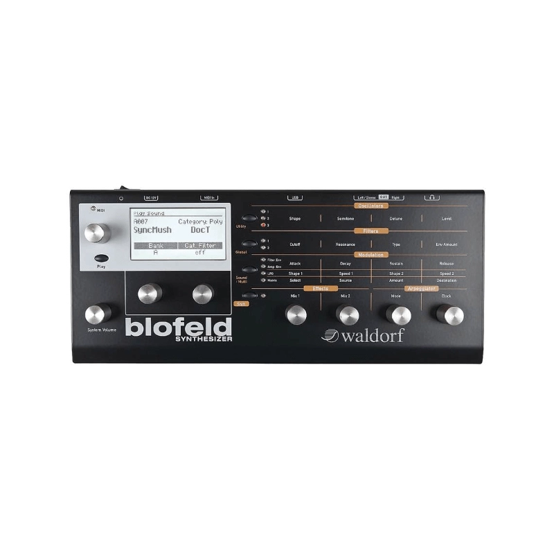 Waldorf Blofeld Black