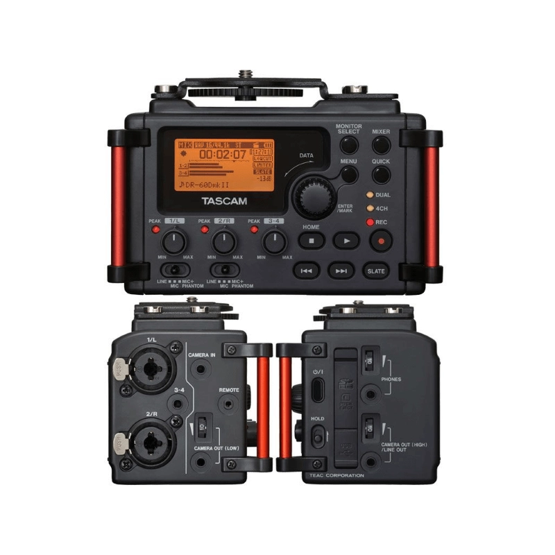 Tascam DR60D MKII Registratore PMC Lineare per telecamera