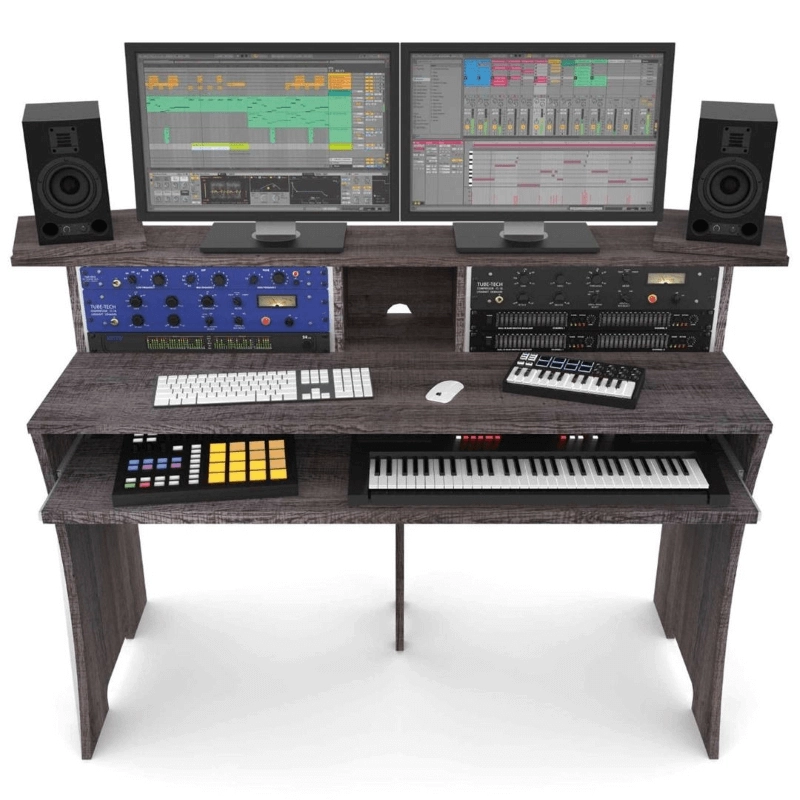 Glorious Workbench Driftwood - Console DJ Studio di Lavoro Compatta