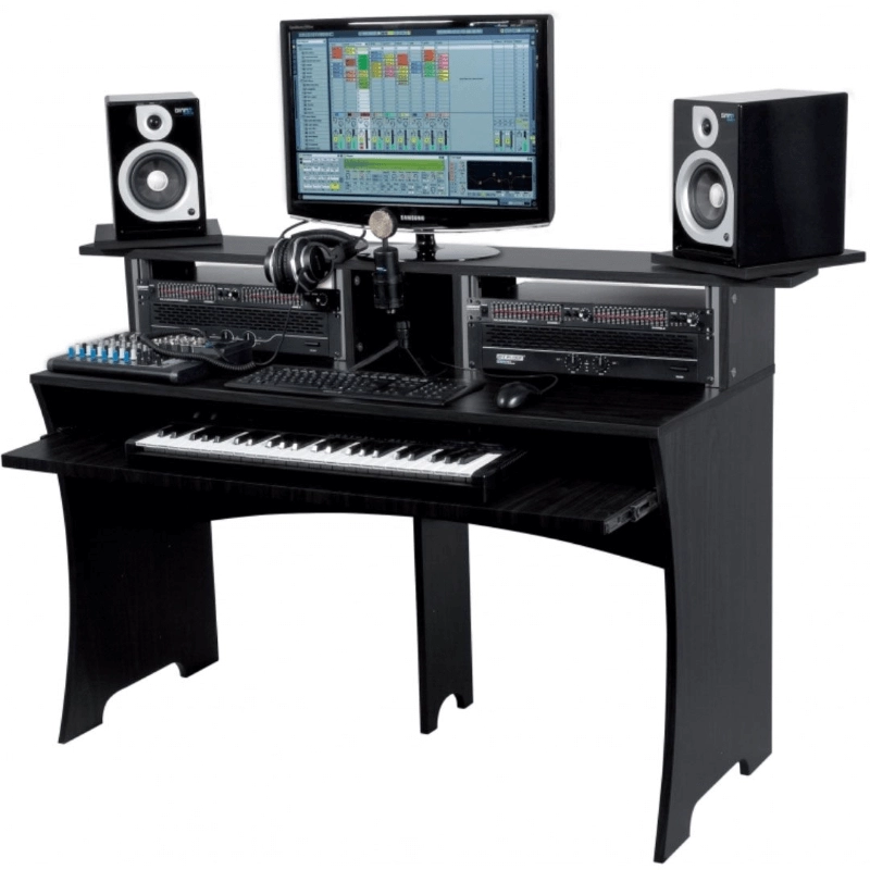 Glorious Workbench Black - Console DJ Studio di Lavoro Compatta