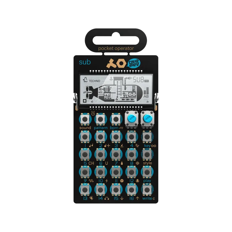 Teenage Engineering PO 14 Sub Micro Sintetizzatore Pocket Operator Sub