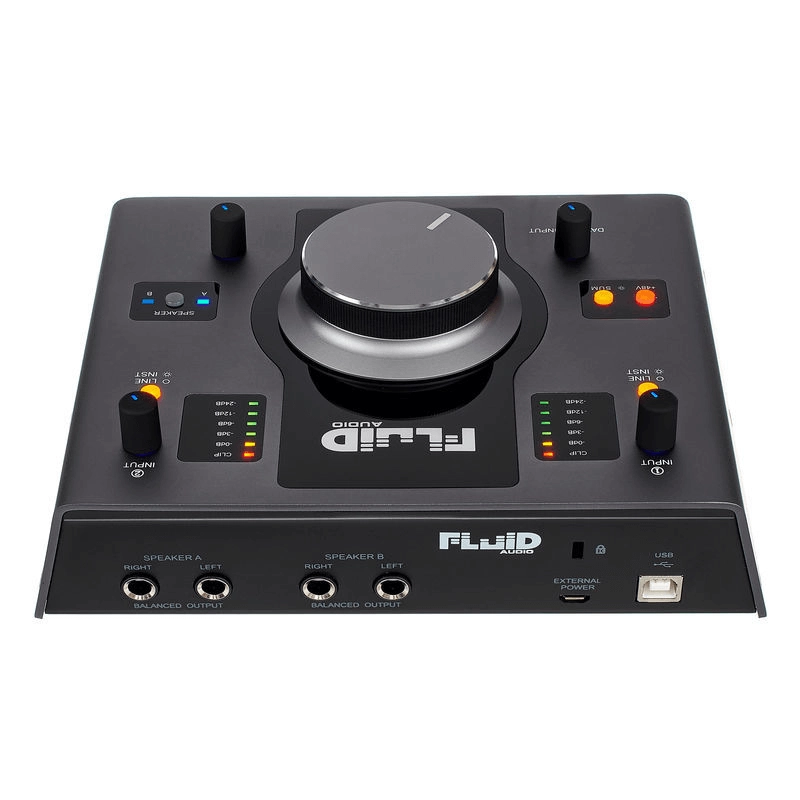Fluid Audio SRI2 Interfaccia audio USB con controller del monitor