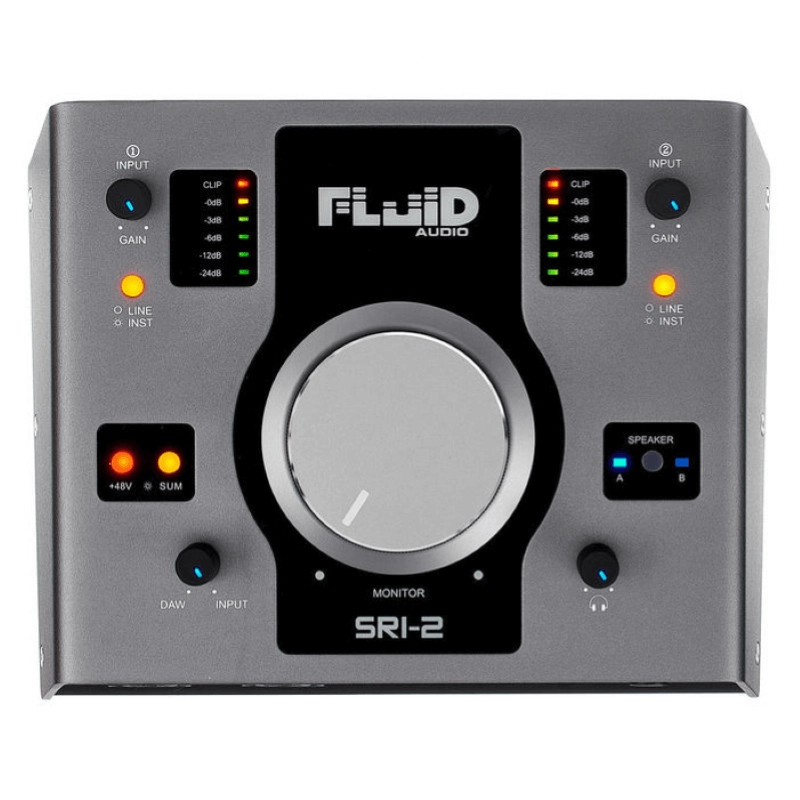Fluid Audio SRI2 Interfaccia audio USB con controller del monitor