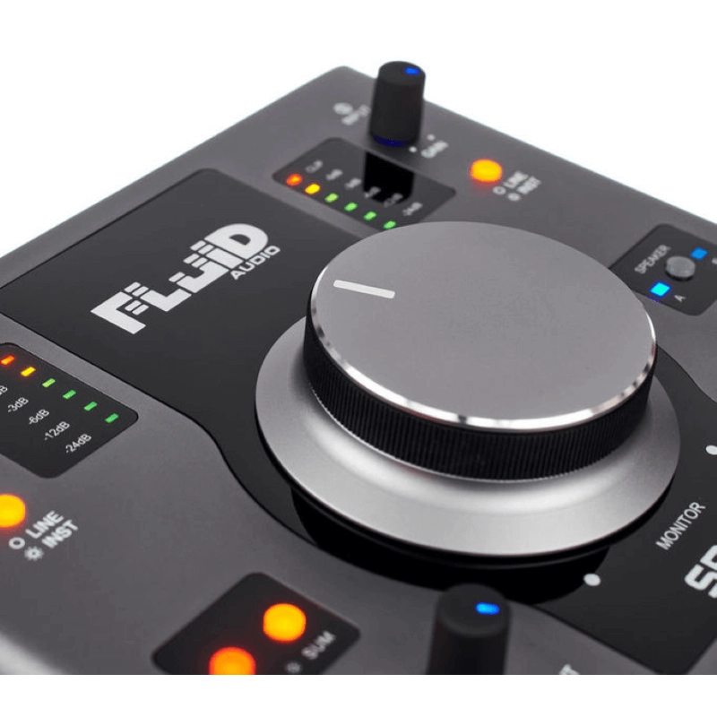 Fluid Audio SRI2 Interfaccia audio USB con controller del monitor