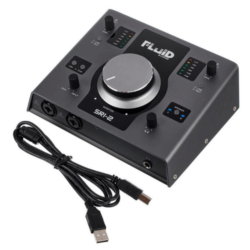 Fluid Audio SRI2 Interfaccia audio USB con controller del monitor