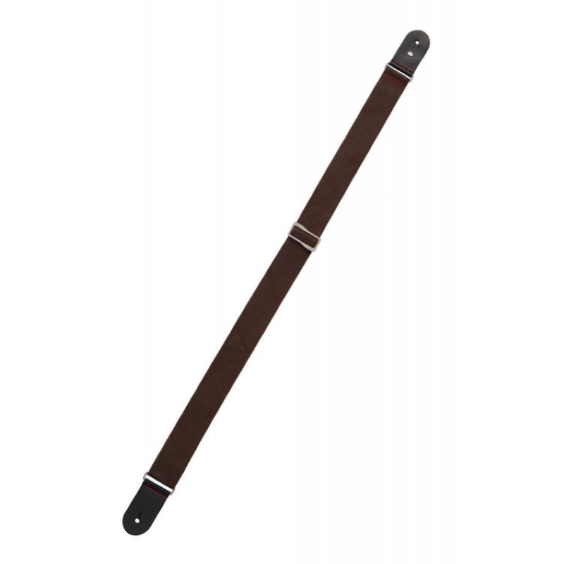 DIE HARD DHSTRAP250BW Tracolla Marrone regolabile in cotone rinforzato a doppio strato