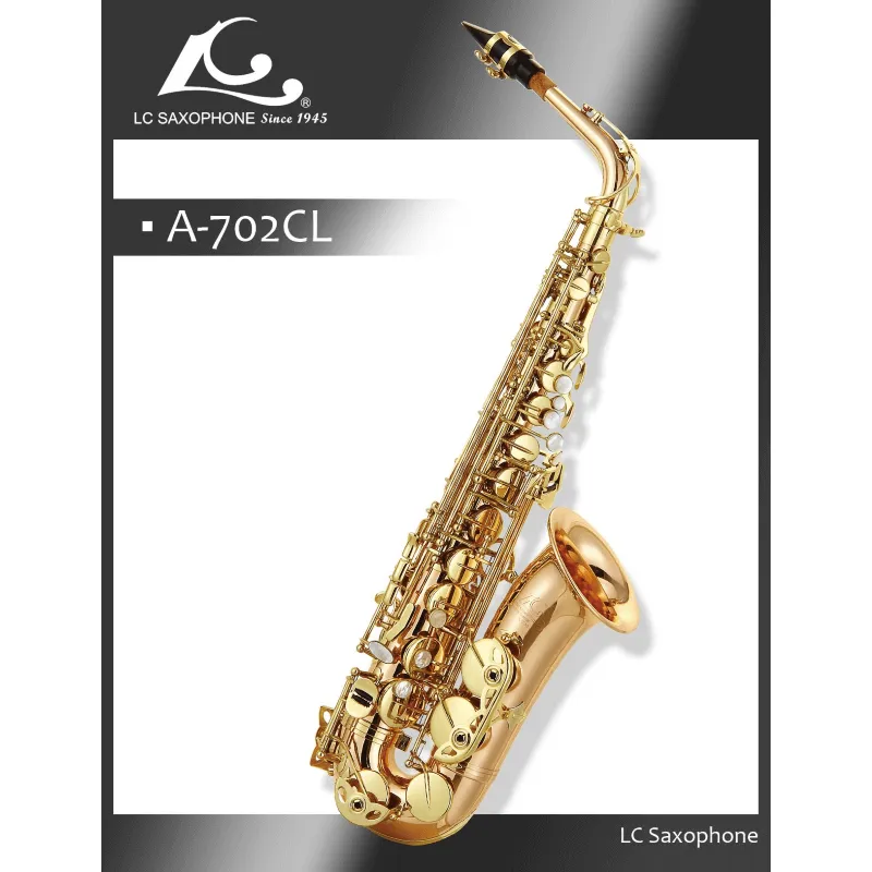 Lien Cheng A-702CL Sax Alto 91% Rame Laccato