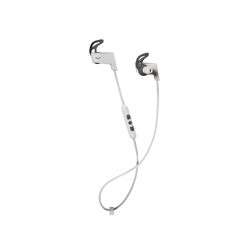 V-Moda VLCT-WHITE BASSFIT WIRELESS IN-EAR SPORT HEADPHONES - WHITE