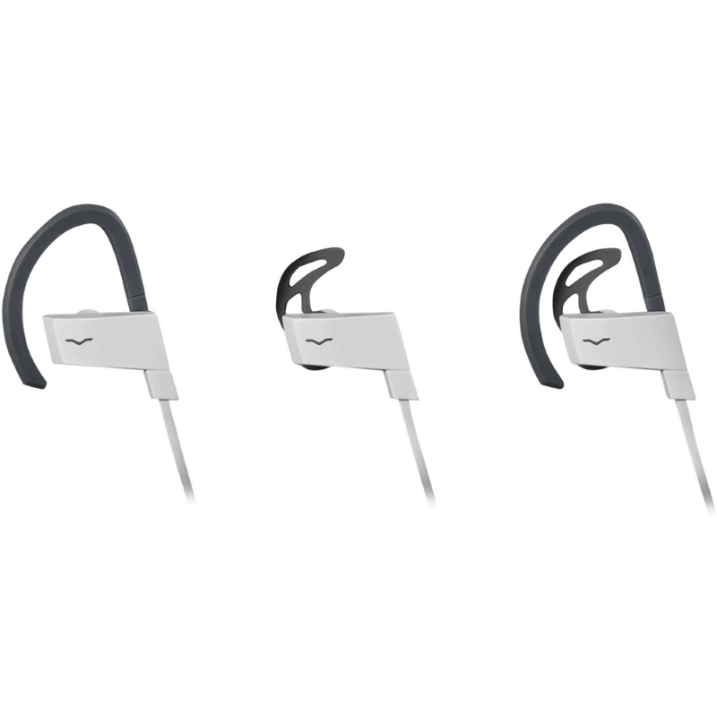 V-Moda VLCT-WHITE BASSFIT WIRELESS IN-EAR SPORT HEADPHONES - WHITE