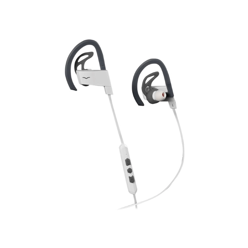 V-Moda VLCT-WHITE BASSFIT WIRELESS IN-EAR SPORT HEADPHONES - WHITE