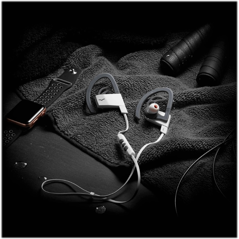 V-Moda VLCT-WHITE BASSFIT WIRELESS IN-EAR SPORT HEADPHONES - WHITE