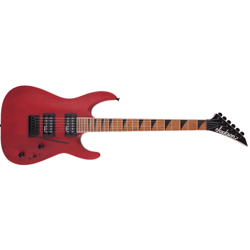 Jackson JS Series Dinky™ Arch Top JS24 DKAM, Caramelized Maple Fingerboard, Red Stain