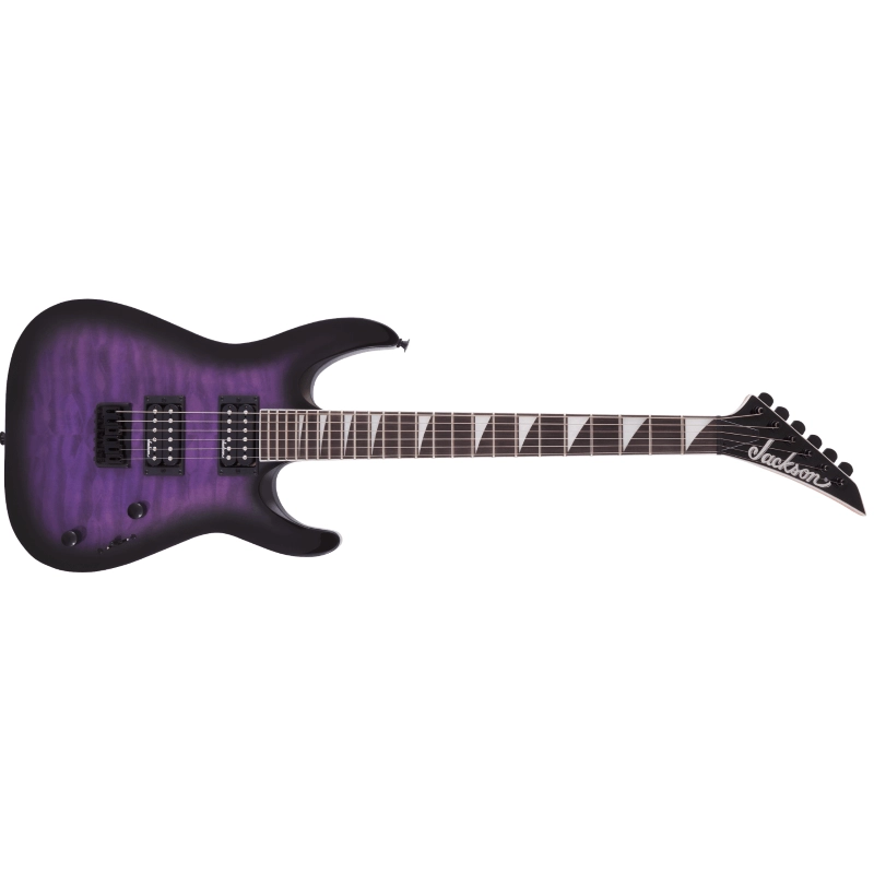 Jackson JS Series Dinky™ Arch Top JS32Q DKA HT, Amaranth Fingerboard, Transparent Purple Burst