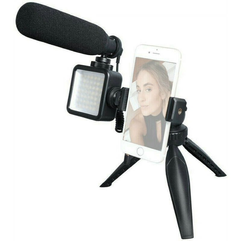 Maono CM11PL Microfono Streaming completo di stand e led