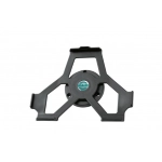 K&M supporto da parete nero per iPad