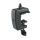 K&M 23723 Morsetto universale da tavolo "nero 3/8"" Clamp