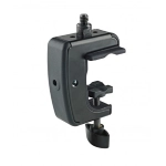 K&M 23723 Morsetto universale da tavolo "nero 3/8"" Clamp