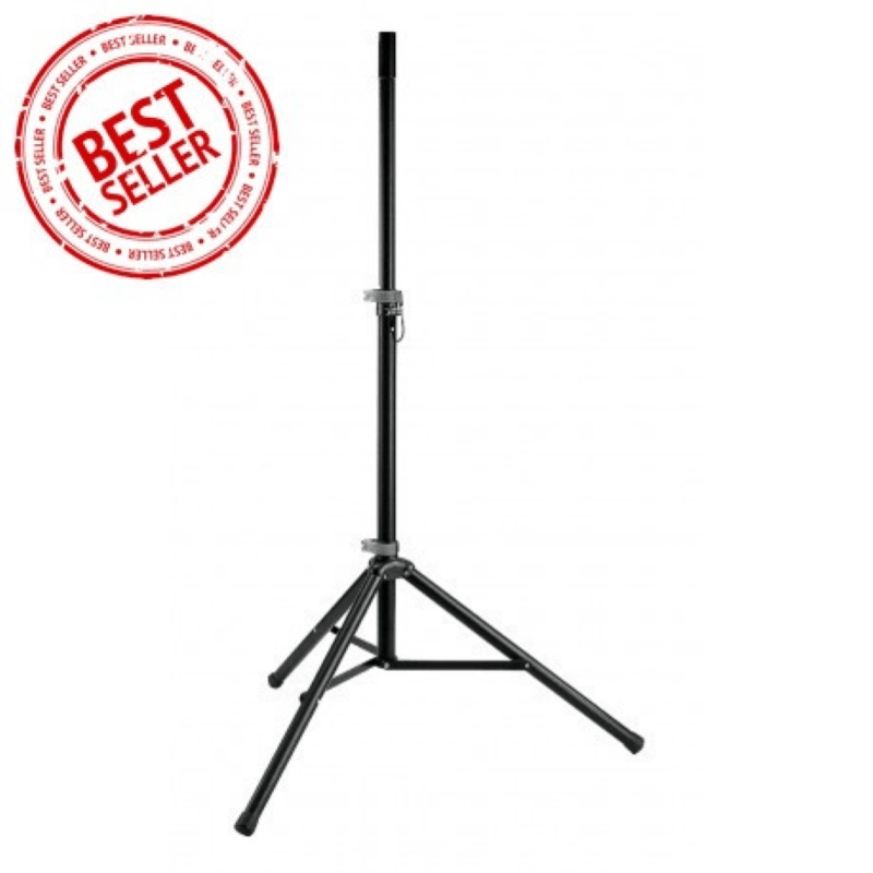 K&M Supporto per altoparlante nero