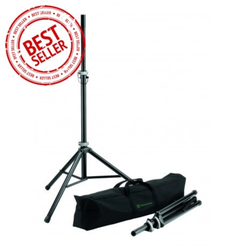 K&M Pacchetto stand per altoparlanti nero