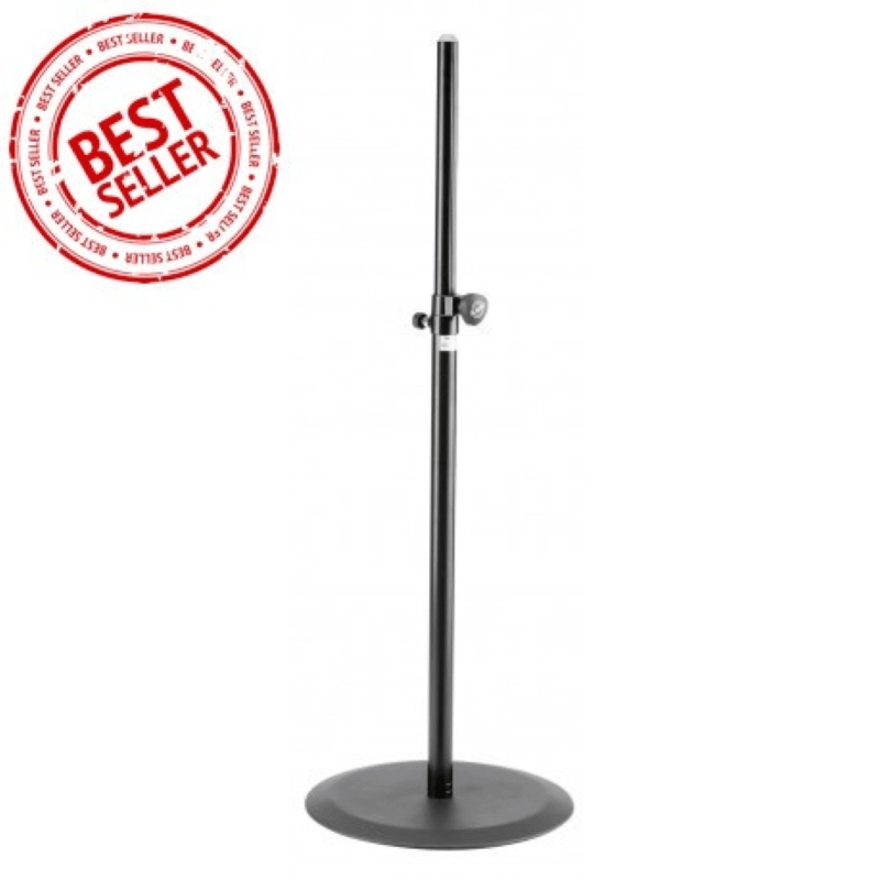 K&M Supporto per altoparlante nero