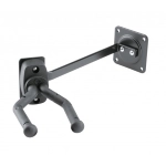 K&M Supporto da parete per chitarra nero