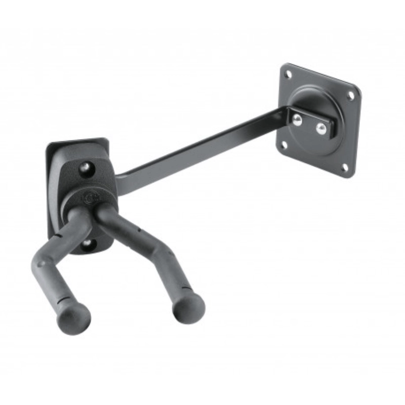 K&M Supporto da parete per chitarra nero