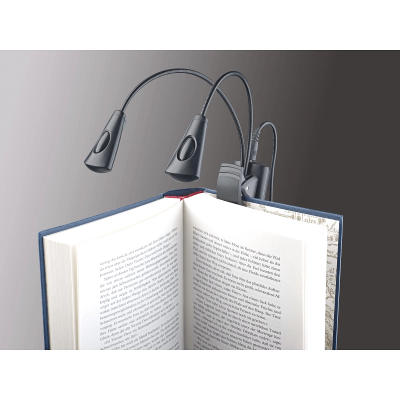K&M 12245 Luce per leggio Double 4 LED FlexLight...