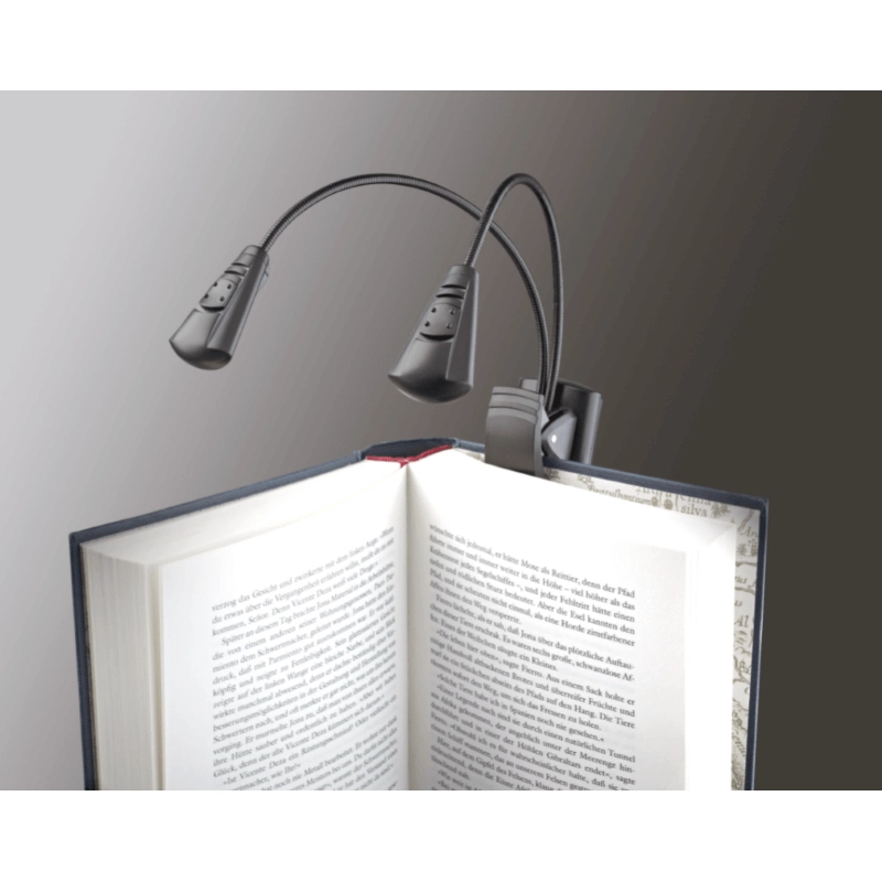 K&M 12243 Luce per leggio per spartiti Double