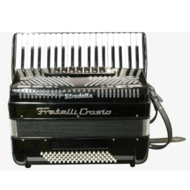 Fisarmonica Crosio 80 bassi 7+2 Nera 37 tasti