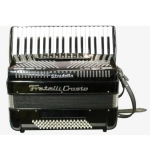Fisarmonica Crosio 80 bassi 7+2 Nera 37 tasti