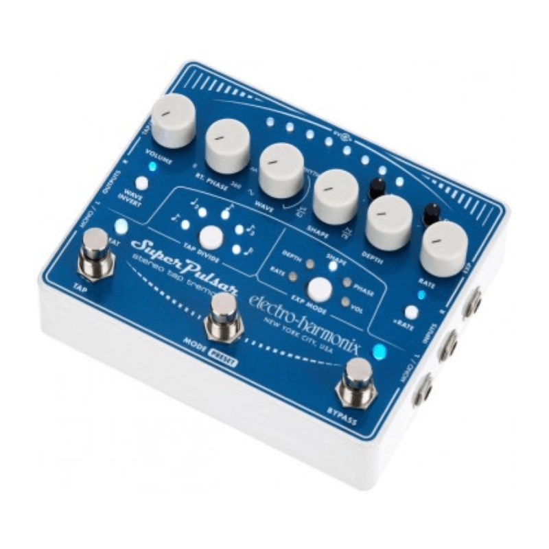 ELECTRO HARMONIX Super Pulsar STEREO TAP TREMOLO
