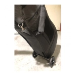 Borsa imbottita 30 mm per c/basso 4/4 con ruote grandi staccabili