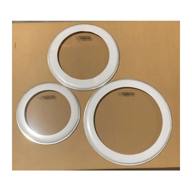 WAMBOOKA HAMMER TONE COH-HM-SET2 ( 10", 12", 16" ) CLEAR - WHITE CIRCLE