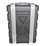 Rack a 2 unità corto per multieffetto o radiomicrofoni