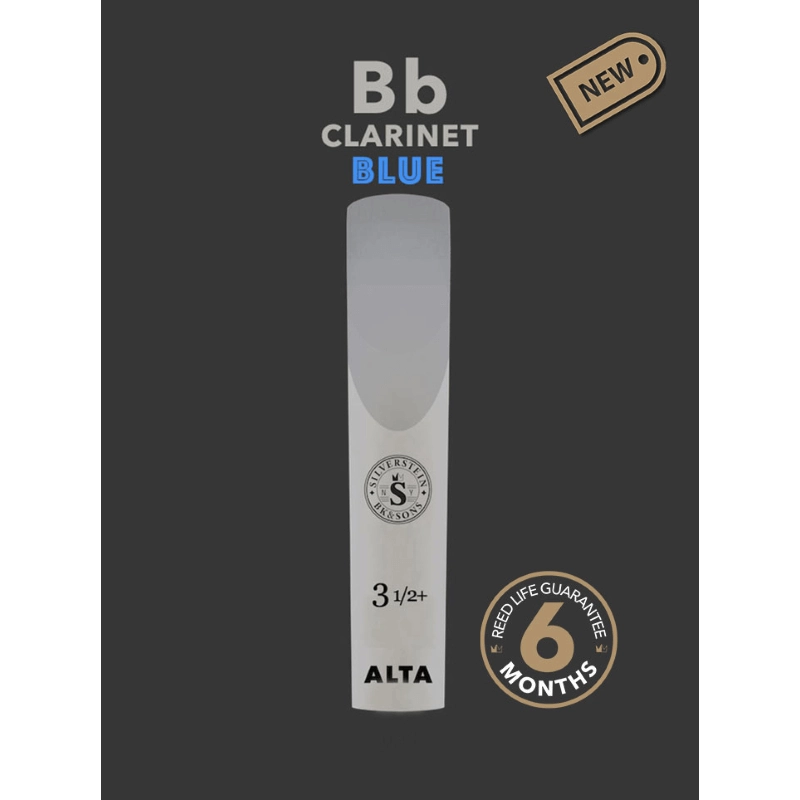 Silverstein Ambipoly Blue Cut Ancia Sintetica per Clarinetto Bb 2.5
