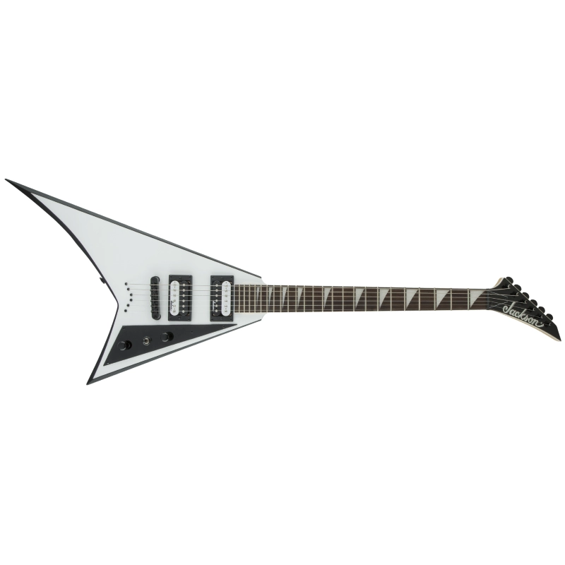 Jackson JS Series Rhoads JS32T White with Black Bevels 2910127577