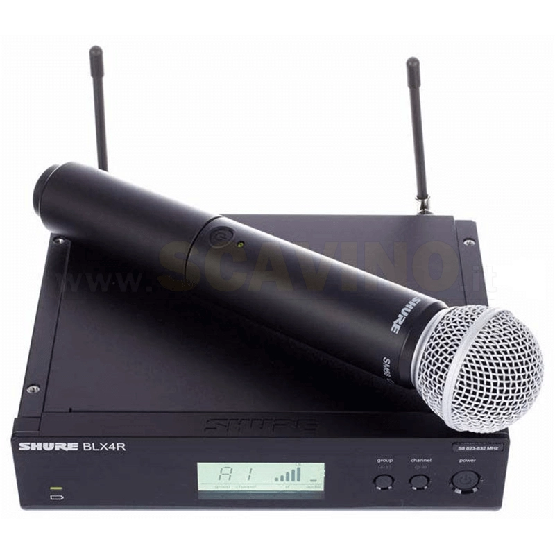 Shure BLX24RE SM58 Sistema Palmare Wireless