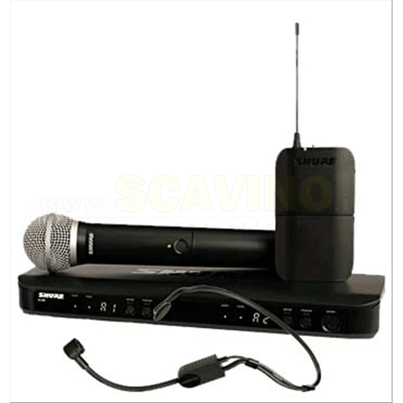 Shure BLX1288EP31 Radiomicrofono Combo