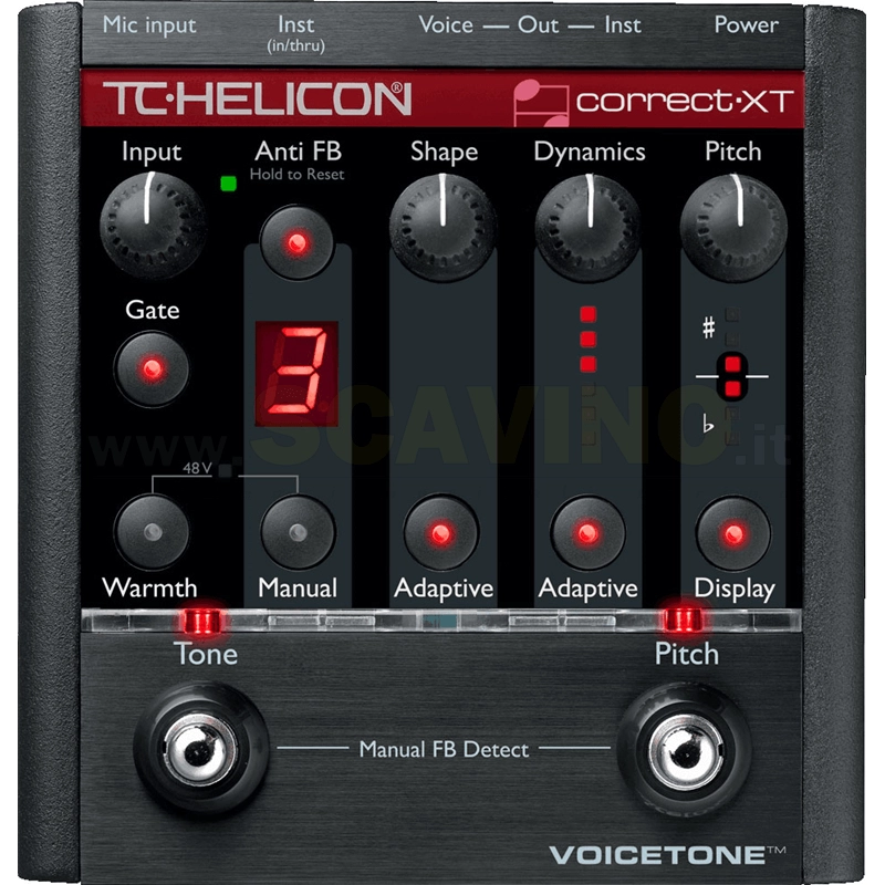 TC Helicon Voicetone Correct XT