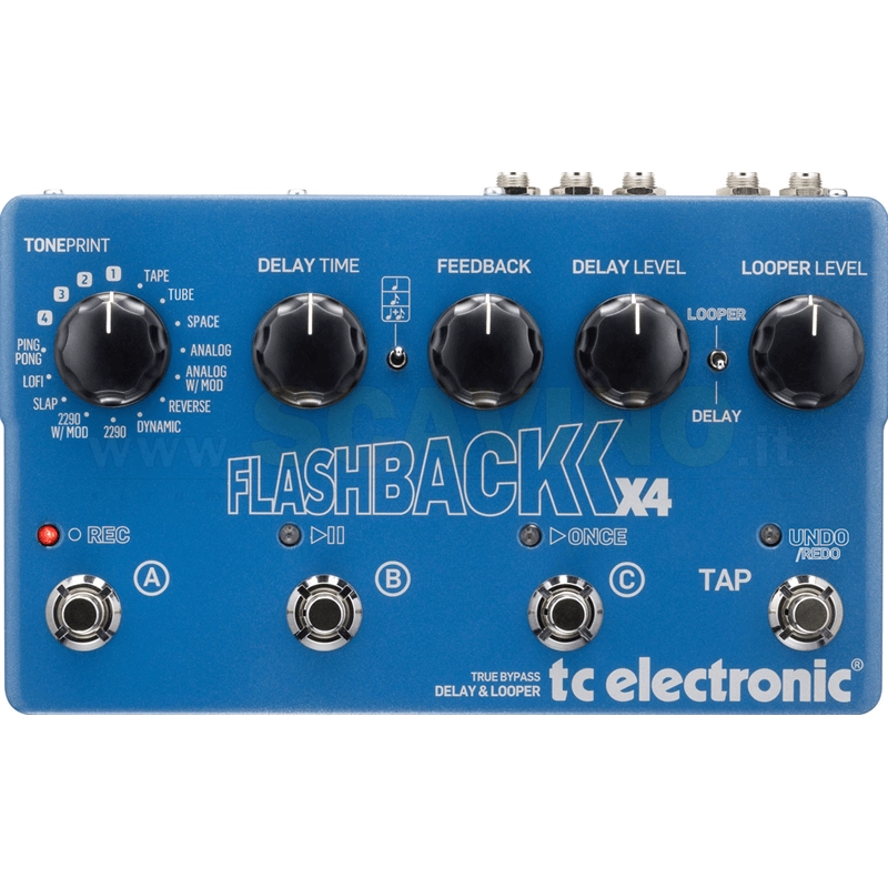 TC ELECTRONIC FLASHBACK DELAY X4