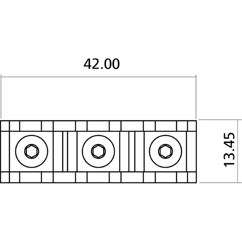 Yellow Parts EZ1350C Capotasto Bloccacorde con Brugola Cromato