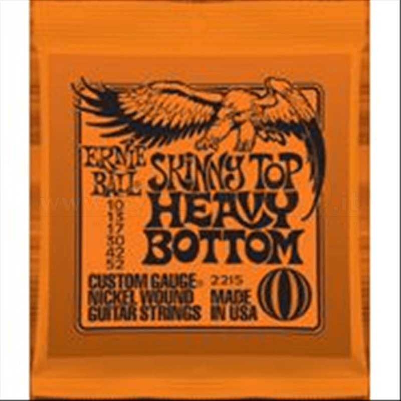 Ernie Ball 2215 Skinny Top Heavy Bottom Muta per Chitarra Elettrica
