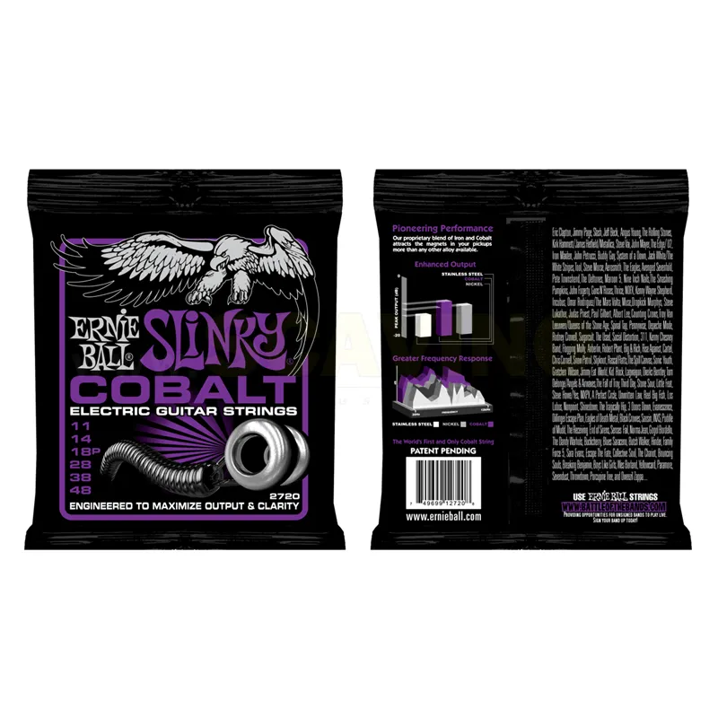 Ernie Ball 2720 - Set Corde Cobalt Power Slinky Chtarra Elettrica