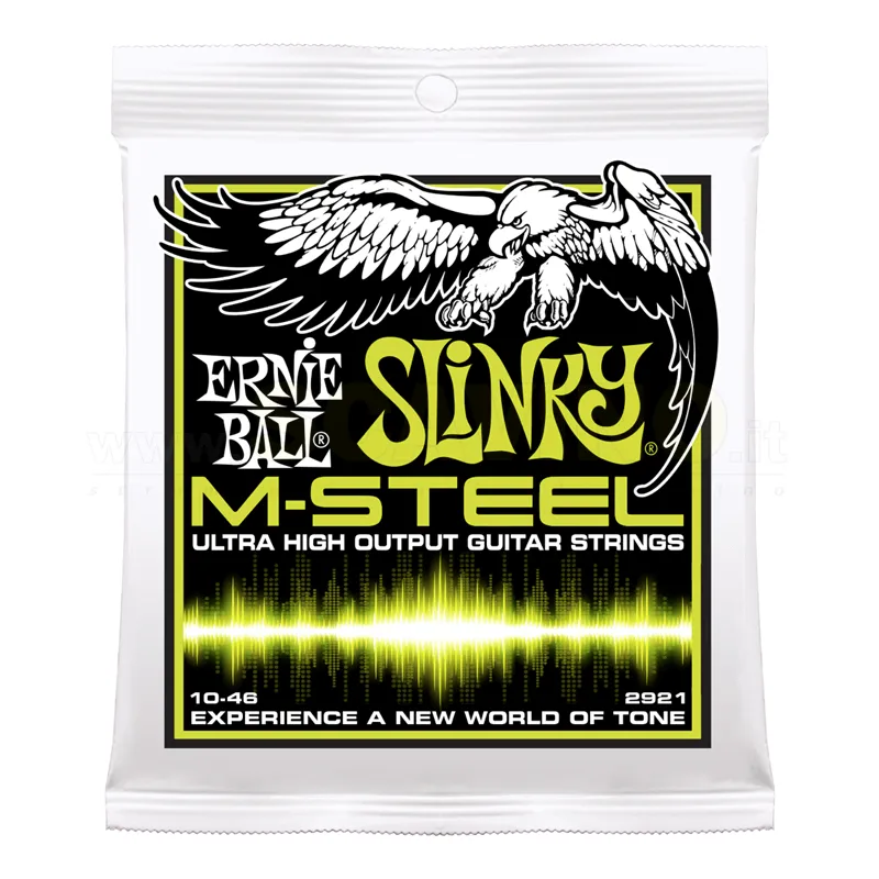 Ernie Ball 2921 - M-Steel Regular Slinky 10-46