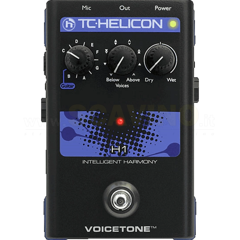 TC Helicon Voicetone H1 Processore di Armonie Vocali