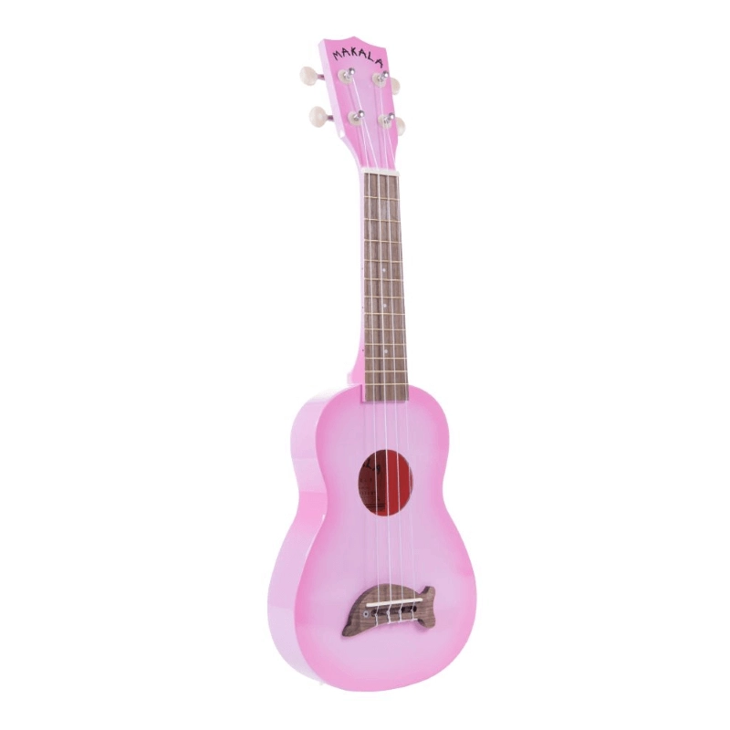 Kala MK-SD/PKBURST - Ukulele soprano Dolphin - Pink Burst - c/borsa