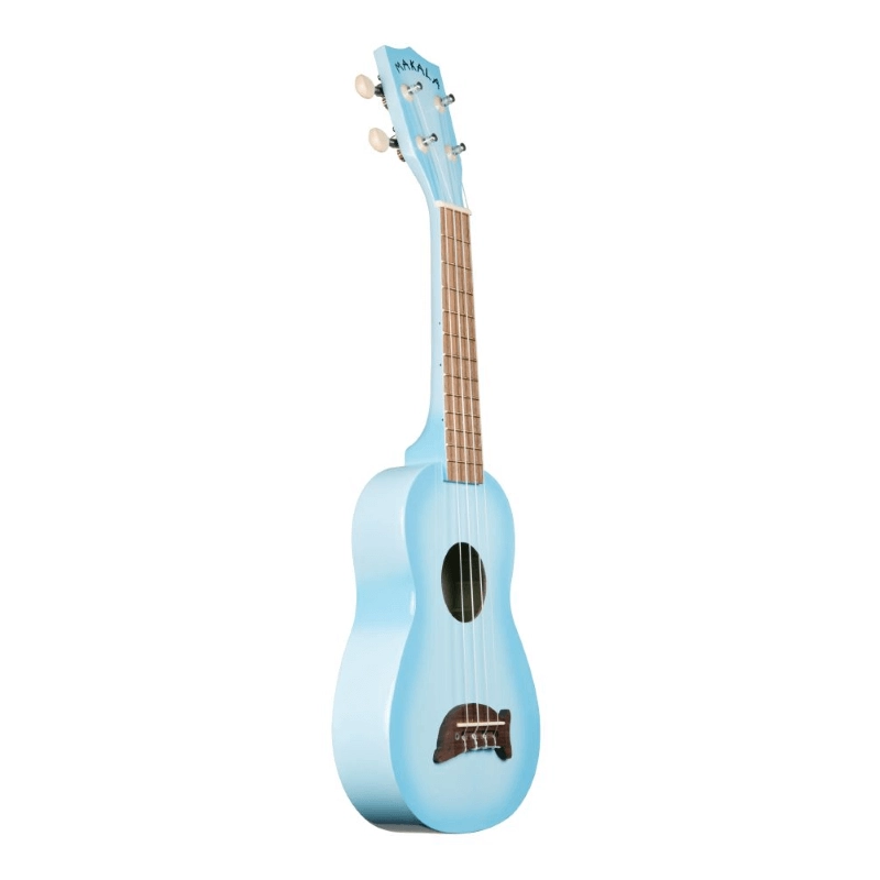Kala MK-SD/LBLBURST - Ukulele soprano Dolphin - Light Blue Burst - c/borsa
