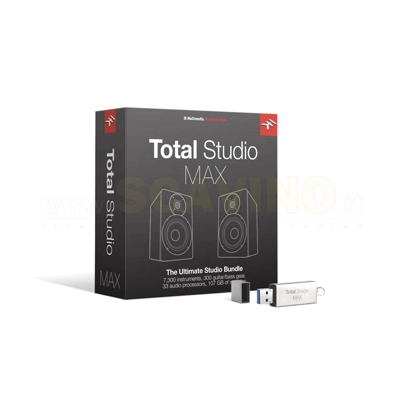 IK Multimedia Total Studio MAX - bundle per MAC e PC