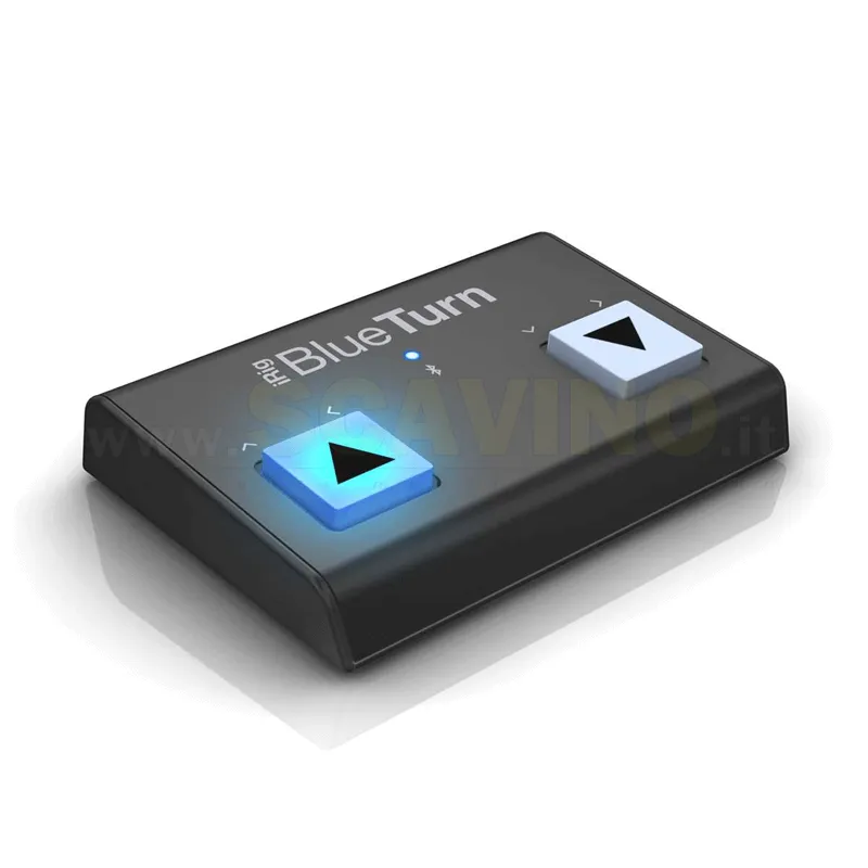iRig BlueTurn Volta Pagine bluetooth per iPhone, iPad, Mac e Android